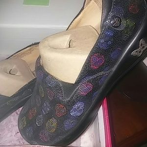 Alegria Nurse shoes-Sugar Skulls Dottie